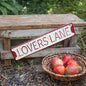 Lovers Lane Street Sign