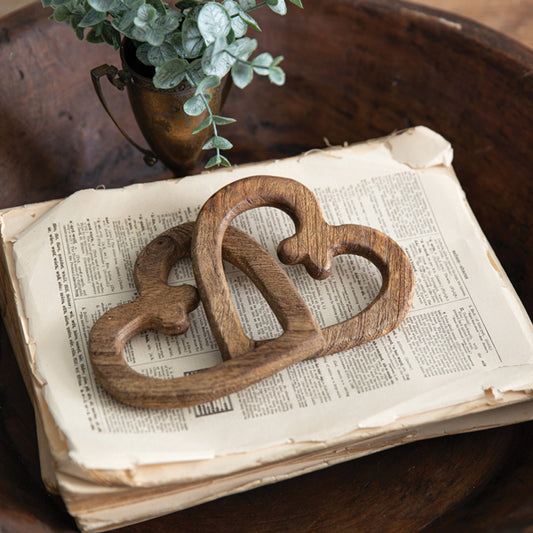 Interlocking Heart Wood Chain