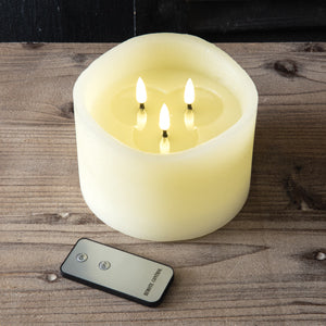 Flameless Extra Large 3-Wick Candle