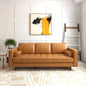 Catherine Genuine Leather Sofa 84"