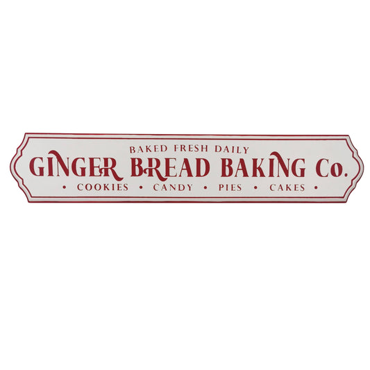 Gingerbread Baking Sign 19 in.