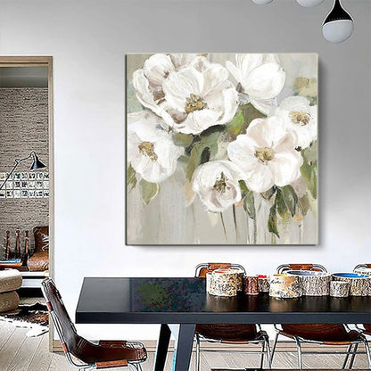 Magnolia Hand Painted Wall Art, available in 7 sizes