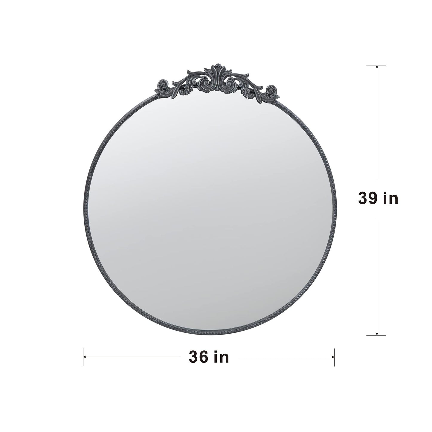 Classic Design Mirror with Frame 36" x 39"