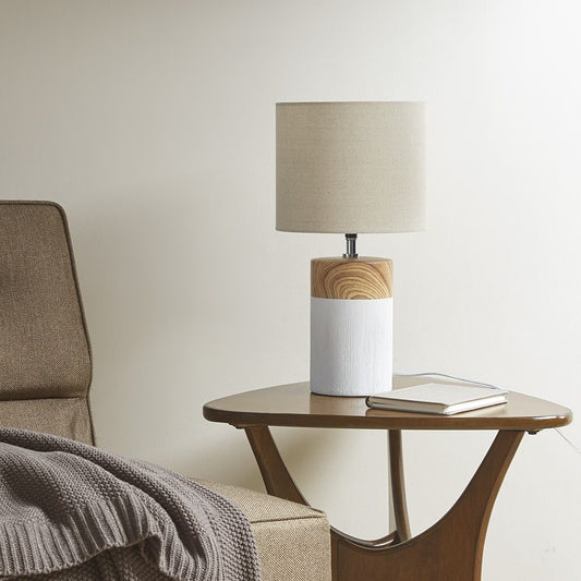 Textured Ceramic Table Lamp