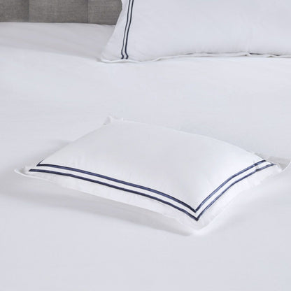 100% Cotton Sateen Embroidered Comforter Set, King/Cal King