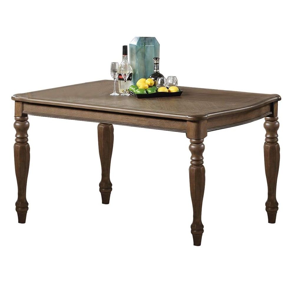 Transitional Style 1pc Dining Table