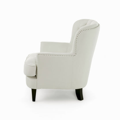 Modern Cottage Accent Chair, Armchair for Living Room Bedroom