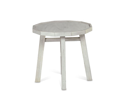 Paisley - End Table - White