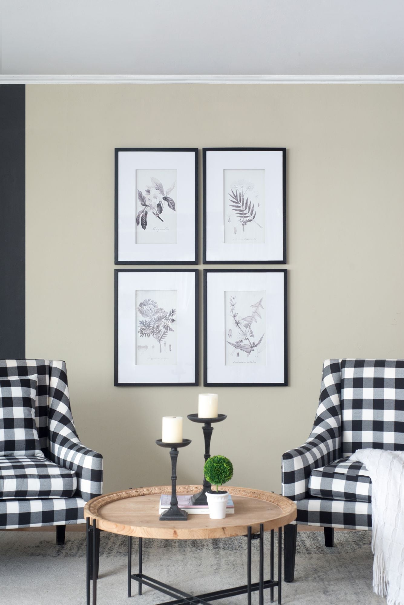 Botanical Wall Art Prints, Set of 4, 20" x 28"