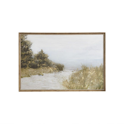 Landscape Framed Canvas Wall Art, 25.2"H x 37.2"W