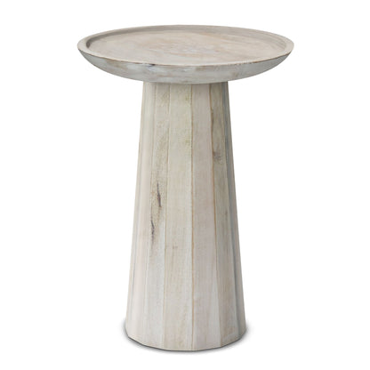 Dayton - Wooden Accent Table - White Wash