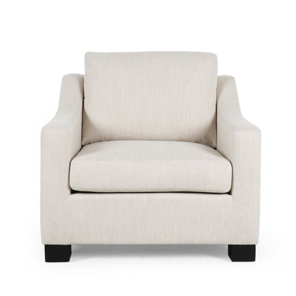 White Club Chair