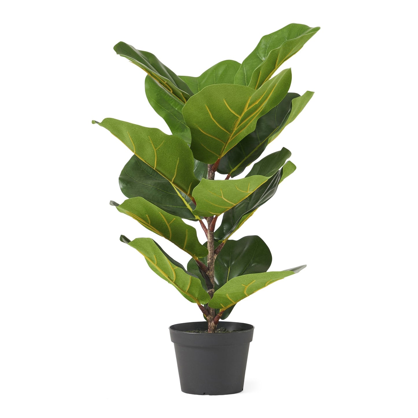 25.6 Inch Artificial Fiddle Leaf Fig Tree