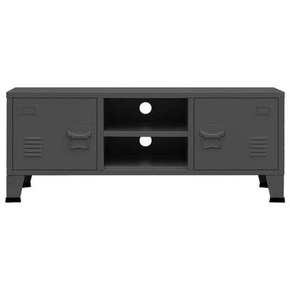 Industrial TV Stand Anthracite 41.3"x13.8"x16.5" Metal