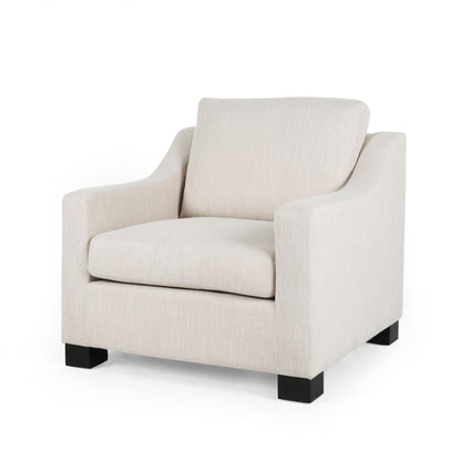 White Club Chair