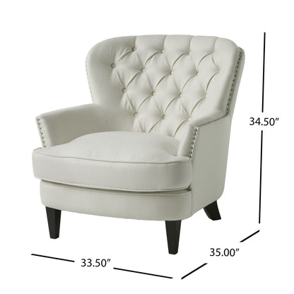 Modern Cottage Accent Chair, Armchair for Living Room Bedroom