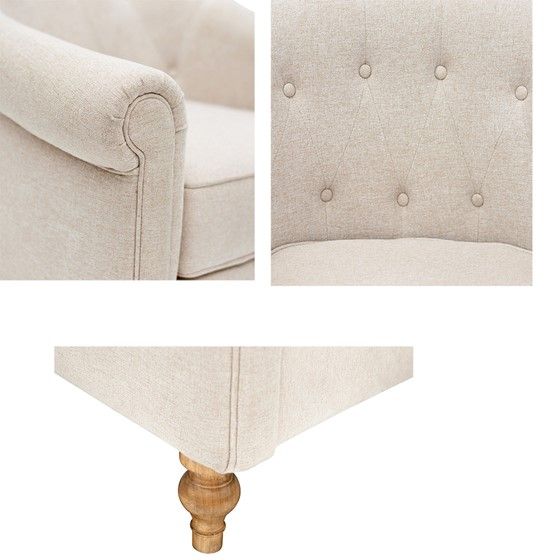 Tufted Accent Arm Chair