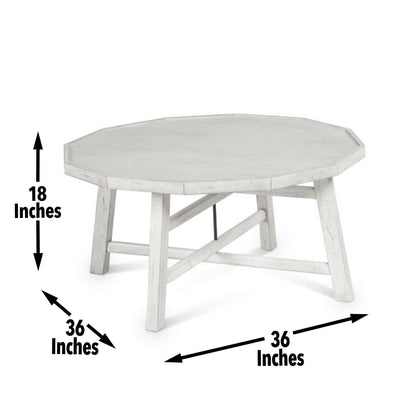 Paisley - 3 Piece Occasional Table Set - White