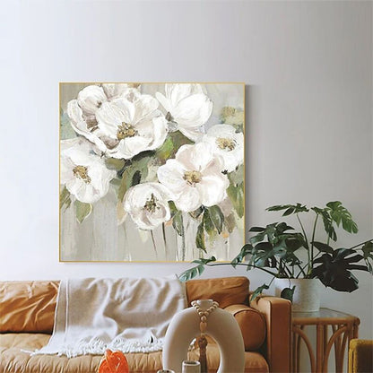 Magnolia Hand Painted Wall Art, available in 7 sizes