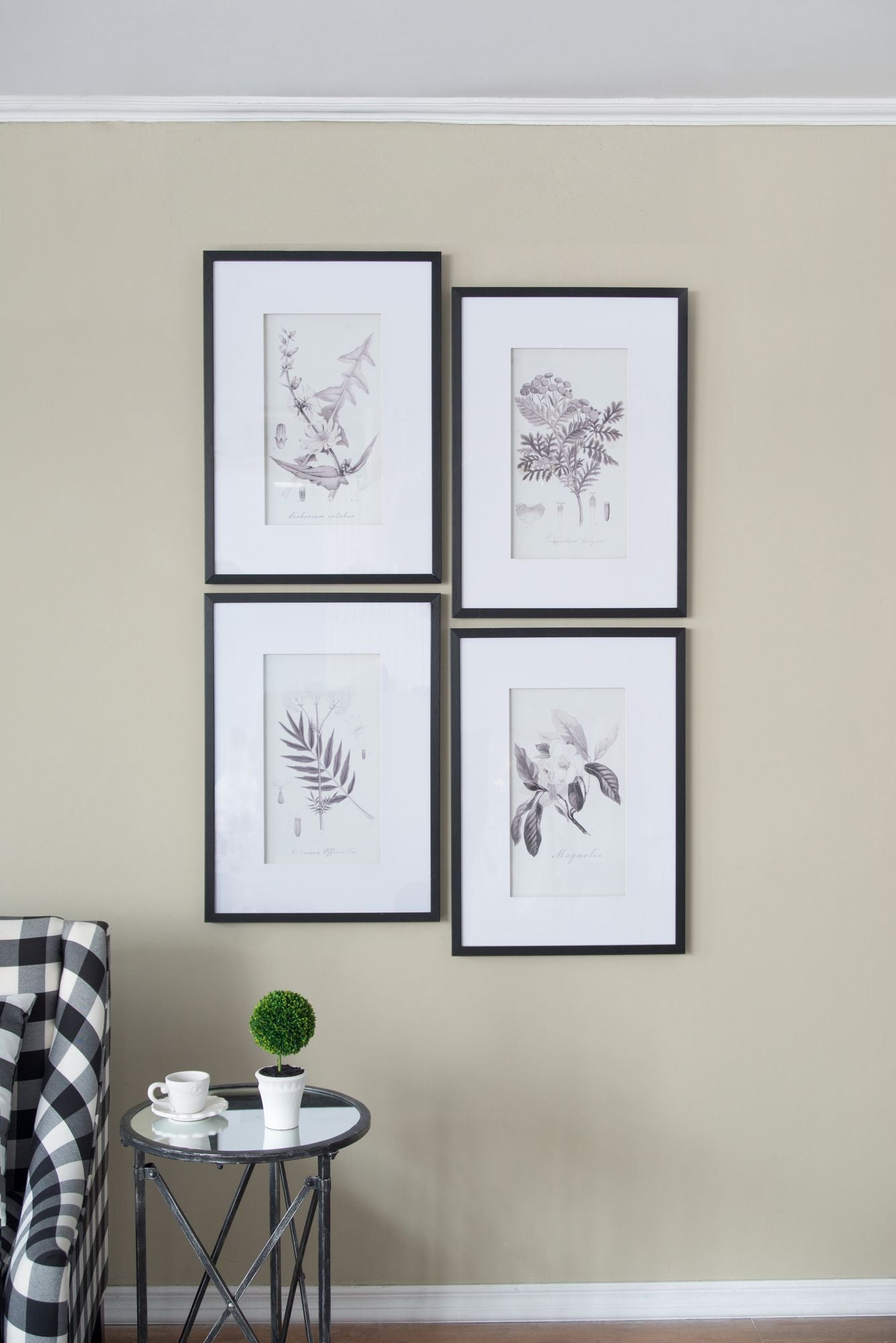 Botanical Wall Art Prints, Set of 4, 20" x 28"